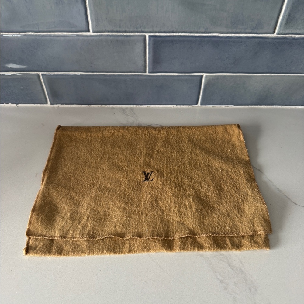 Louis Vuitton Tan Dust Bag